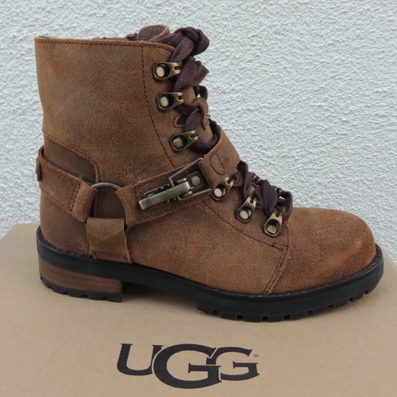 Ugg w Fritizi Lace Up women’s boots - Picture 2 of 7
